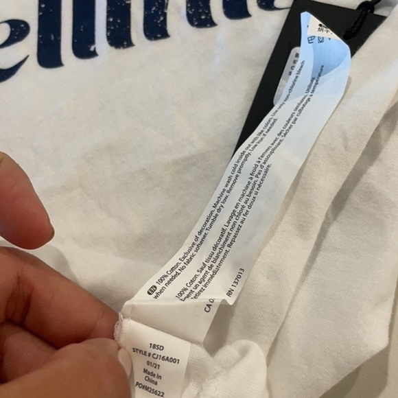 NWT Wildfox “Bellinis Please” KeKe Tee White S - Picture 4 of 5